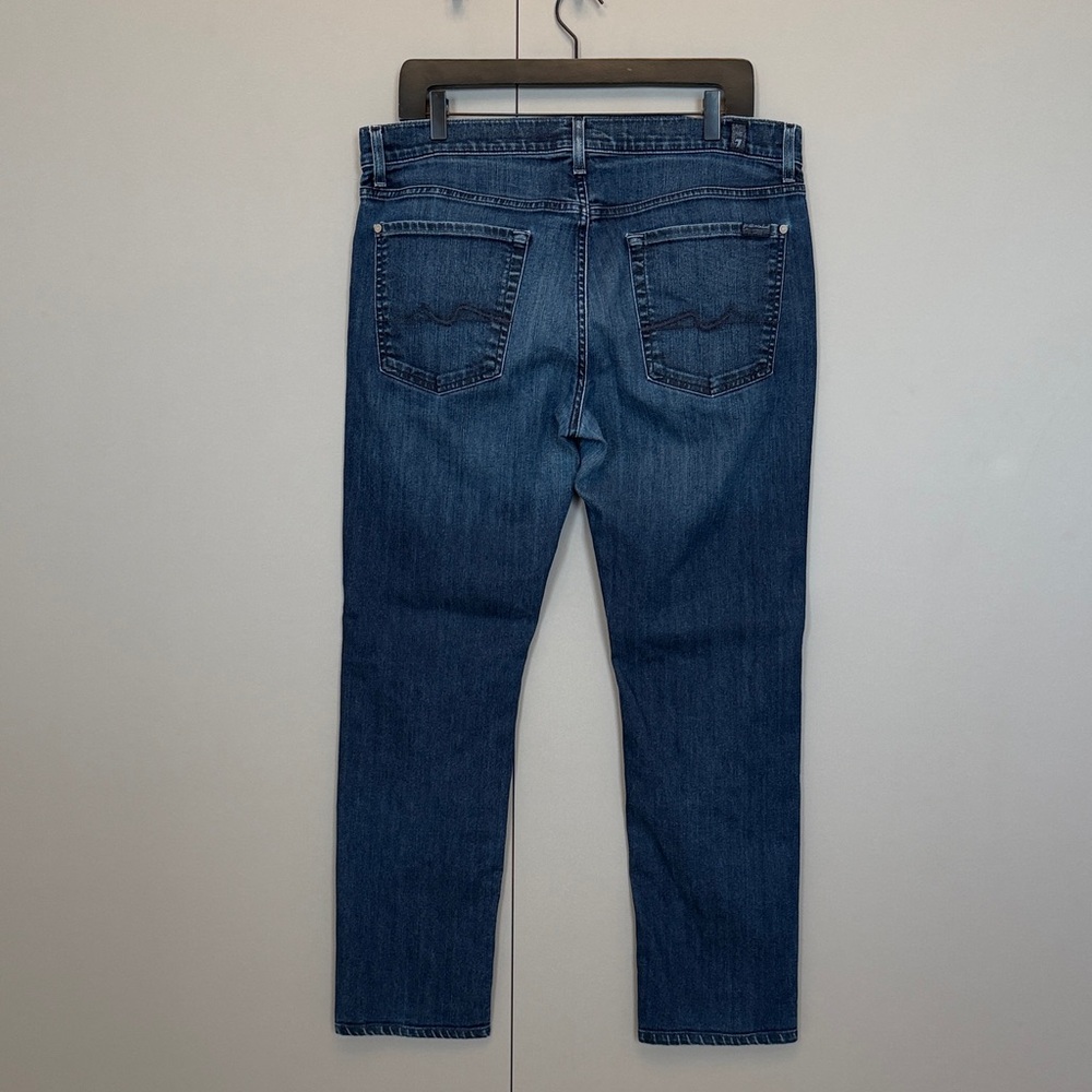7 For All Mankind Men's Slimmy Jeans - Picture 3 of 3